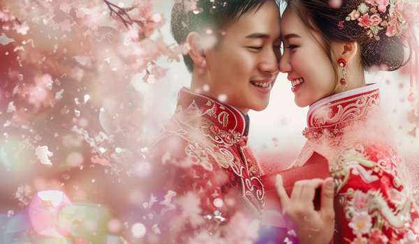 祝愿新人百年好合的经典句子简短，璧合珠联庆百年
