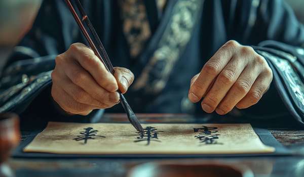 文言签名唯美，墨韵流芳：古典签名雅集