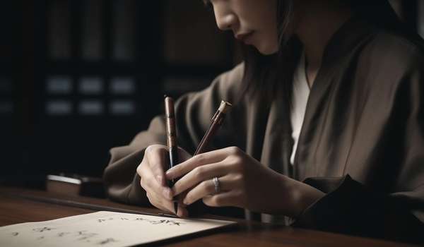 文言签名唯美，墨韵流芳：古典签名雅集