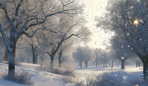 最唯美冬天雪景文案短句（琼雪漫舞 素裹人间绝色画卷）