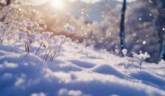 适合第一场雪发的句子说说：干净又唯美（精美文案大放送）