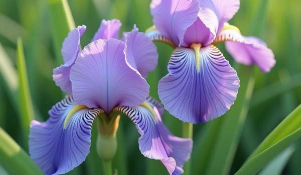鸢尾花的花语和寓意是什么、独家揭秘鸢尾花的浪漫花语与智慧寓意