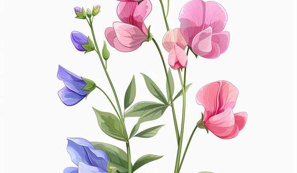 香豌豆的花语是什么？、香豌豆花语揭秘：甜蜜回忆与离家赴约的浪漫