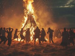 贵州彝族火把节是什么时候：预计在2025年7月18日左右（不同地区的庆祝时间不同）
