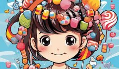 女生比较萌的网名两个字：简洁充满灵气/让人可爱到爆炸（泡泡、糖糖）